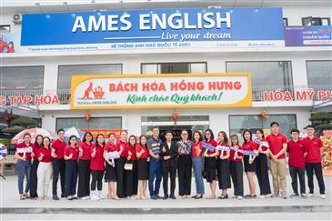 TƯNG BỪNG KHAI TRƯƠNG AMES ENGLISH CHI NHÁNH GIA LỘC - HẢI DƯƠNG