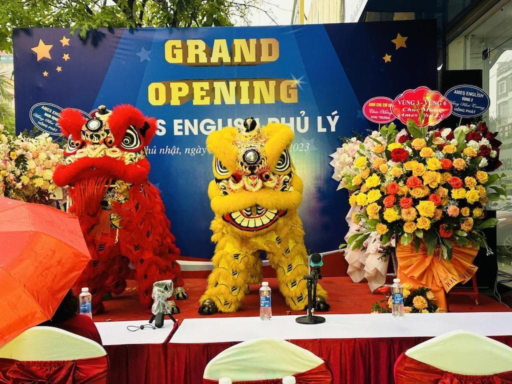 Tưng bừng khai trương AMES ENGLISH Chi nhánh Phủ Lý