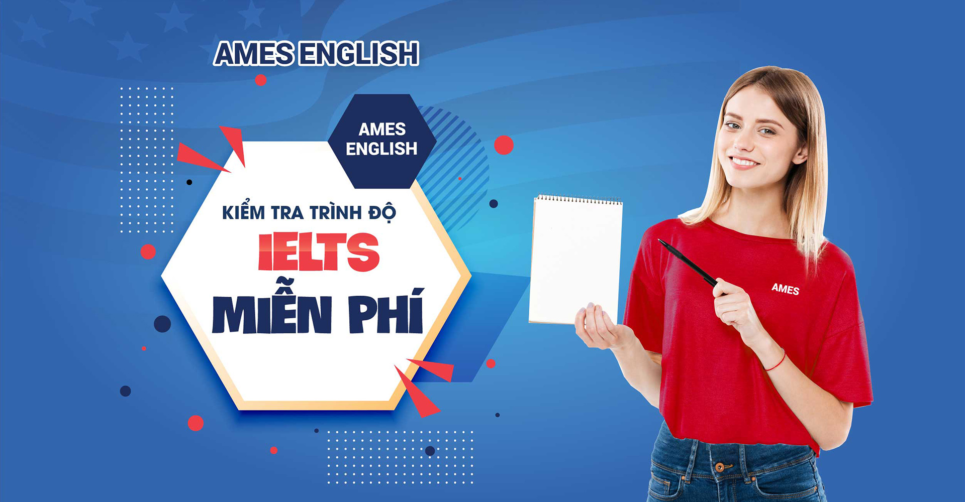 kiểm tra IELTS online cùng AMES ENGLISH